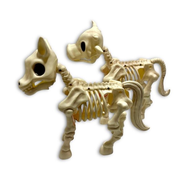Skeleton Farm Halloween Decor Skeleton Cow & Skeleton Pony Statue. NEW! NWT! - Picture 5 of 8